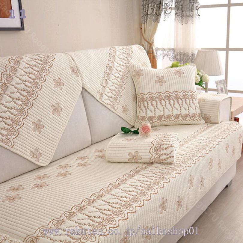 ソファカバー 1人掛け 肘あり 2人掛け 3人掛け 肘なし ソファーカバー 一人掛け 北欧 綿 キルト ソファーシーツ 滑り止め 防塵 汚れ防止 傷防止 洗える マルチカバー ソファー保護カバー 春 夏 秋 冬 替えソファカバー RaogtCYU [3]