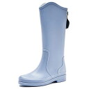 1000円OFFクーポン レインブーツ レディース ロング レインシューズ おしゃれ 長靴 雨靴 ロングブーツ ジョッキーブーツ 無地 婦人靴 防水 美脚 きれ...