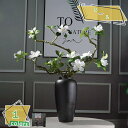 300円OFFクーポン 花瓶 花器 セラミック花瓶 陶器 フラワーベース フラワーポット vase ブラック アンティーク調 アジアン 侘び寂び ナチュラル イ...