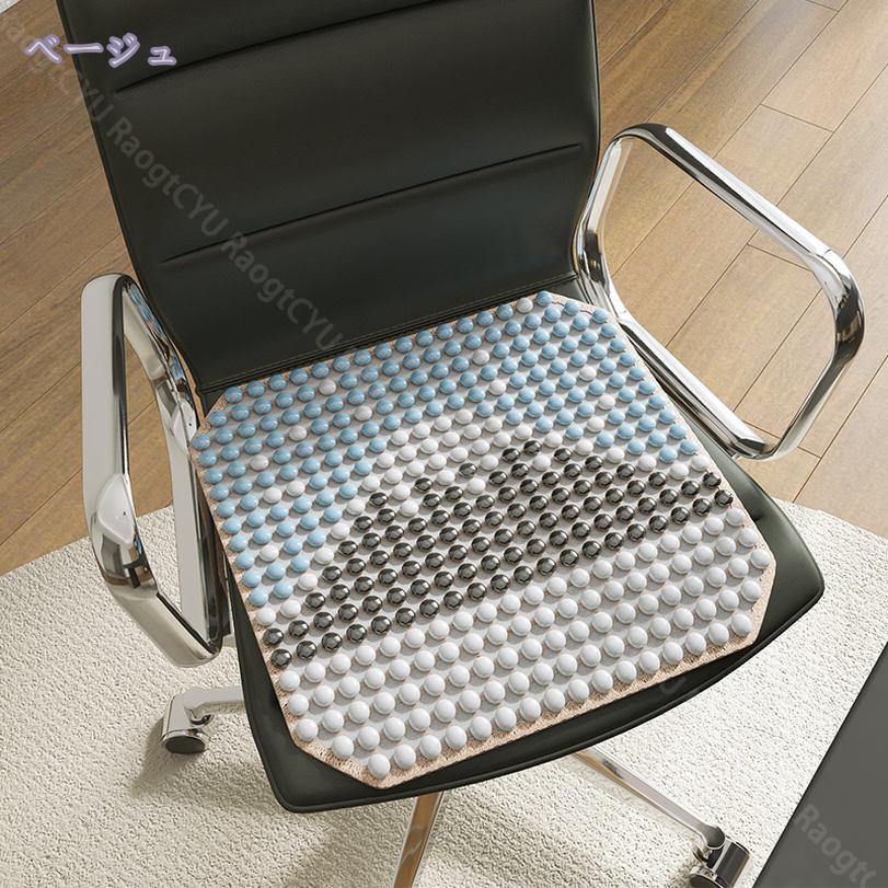 777円OFFクーポン チェアパッド シートクッション メッシュ 涼しい 接触冷感 清涼 チェアクッション 座布団 通気 蒸れない 椅子用 車用 疲れない お尻が痛くならない 体圧分散 座り心地いい 涼しい 車用 自宅用 シートカバー チェアパッド RaogtCYU