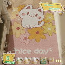 玄関マット 屋外 マット 汚れ落としマット 洗える 大判 ネコちゃん 泥落としマット エントラスマット オシャレインテリア おしゃれ オシャレ 玄関用 ドアマッ...