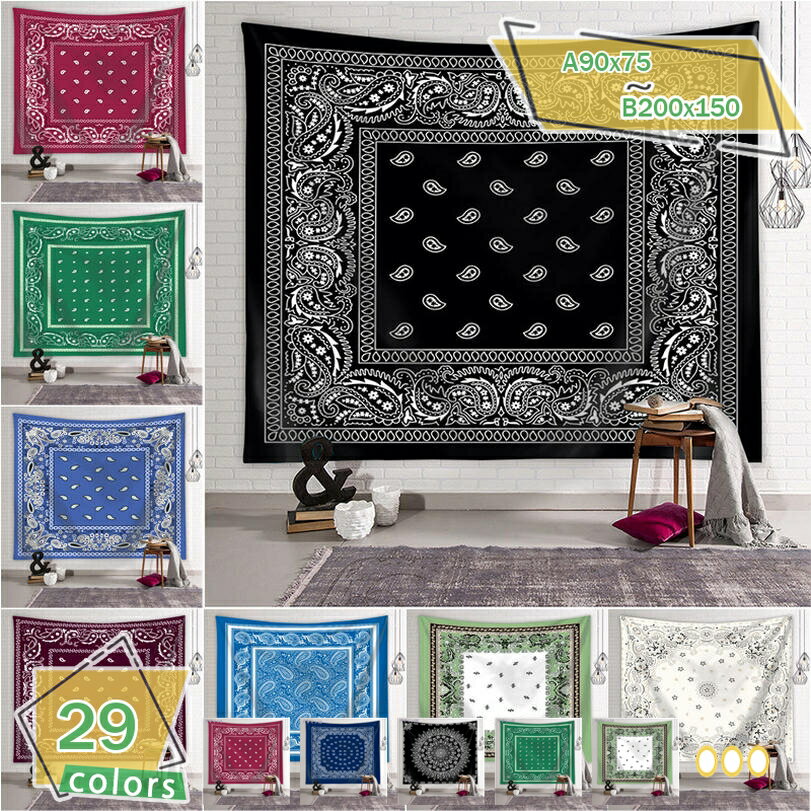 300円OFFクーポン インド曼荼羅タペストリー ボヘミアン壁掛け 大判の壁飾り エスニック マンダラ 花柄..