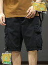 ハーフパンツ メンズ クライミング ショーツ カーゴパンツ 五分丈 アウトドア 綿パン ゴルフウェア 釣り スポーツ カーゴショーツ RaogtCYU