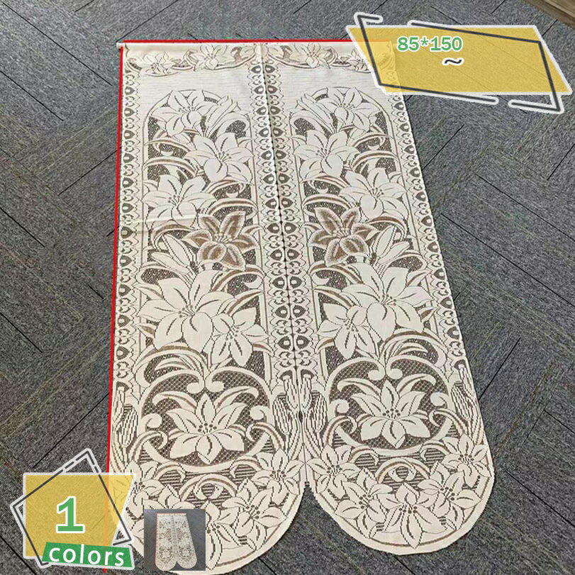 1000円OFFクーポン レース カーテン カフェカーテン シンプル 無地 洗える 突っ張り式 ウォッシャブル おしゃれ 可愛い かわいい 断熱 保温 ルーム ...