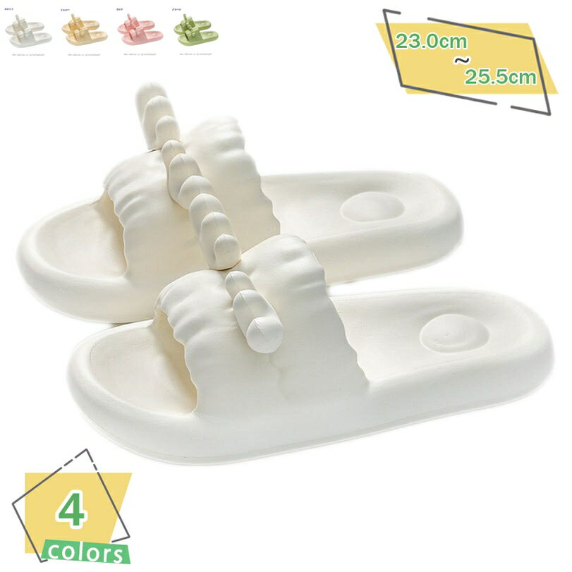 300円OFFクーポン スリッパ室外 厚底サンダル やわらかい レディース スリッパ リカバリー EVA 超軽量 ..