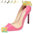 1600円OFFクーポン 8色 大きいサイズ レディース パンプス ハイヒール ピンヒール 11cm エナメル 美脚 脚長 身長アップ 甲浅 パーティーシューズ...