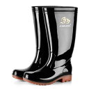760円OFFクーポン レインブーツ メンズ 長靴 黒 ブラック 完全防水 雨の日 おしゃれ シンプル ロング 長くつ 靴 ラバーブーツ メンズ 大きいサイズ ...