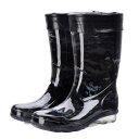760円OFFクーポン 防水 防滑 レインブーツ メンズ レインシューズ 防水ブーツ 雨靴 PVC ロングブーツ 通勤 農作業 掃除 ラバーブーツ 雨晴れ兼用 ...