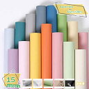 厚手 壁紙 シール おしゃれ 41cm*2m リメイクシート 北欧 賃貸 はがせる シール 壁紙 無地 DIY 張り替え カッティングシート 無地 洗面所 トイレ 剥がせる壁紙シール 防水 キッチン 寝室 ウォールステッカー リビング 接着剤付き インテリア RaogtCYU
