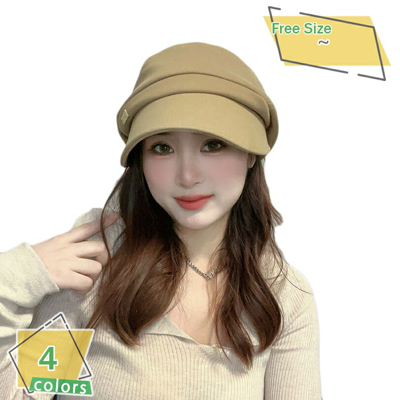 777円OFFクーポン レディース キャスケット 大きめ サイズ調節可 ダウンハット 帽子 折りたた ...
