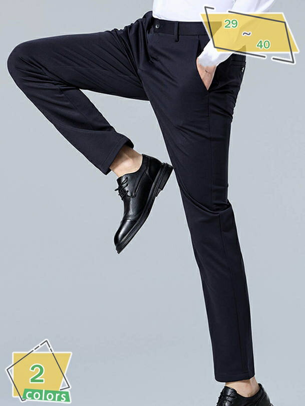 777円OFFクーポン スラックス 冬 裏ボア 暖かい ストレート ビジネスパンツ メンズ ズボン ボトムス 秋..