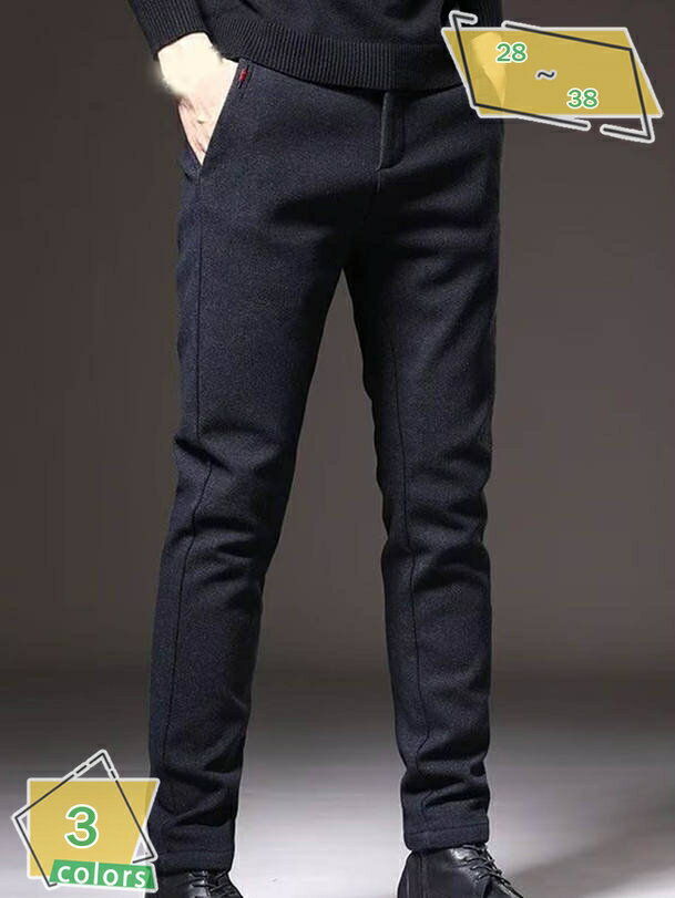 1000円OFFクーポン あったかパンツ 裏起毛 裏フリース チノパン メンズ 暖かい スリムパンツ ゴルフウエア 裏ボア 冬ズボン 美脚 脚長 RaogtCYU