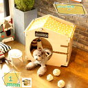 1600円OFFクーポン 犬 ハウス かわいい 可愛い 室内 小型犬 夏用 犬小屋 木製 天然木な 小さな犬 用 組立式 組み立て簡単 水洗い 猫 ハウス おし...