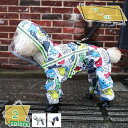 犬服 犬ジャケット 犬用レインコート ドッグウェア レインウェア 夜間反射 レインカッパ 雨用 防水 レインパーカー ロンパース 着脱簡単 おしゃれ 帽子付 梅雨対策 犬用合羽 ペット ジャケット 犬猫用 小中型犬 散歩用 RaogtCYU