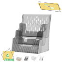 300円OFFクーポン ブックスタンド本立て クリアグレー 本棚 本 収納 スタンド ブックラック 卓上 机上 デスク 周り 子ども部屋 子供 こども 子供用 ...