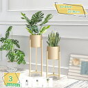 760円OFFクーポン プランタースタンド ゴールド 北欧 プランターベース アイアン フラワーベース フラワースタンド 花台 スリム 花瓶 フラワーポット 鉢...