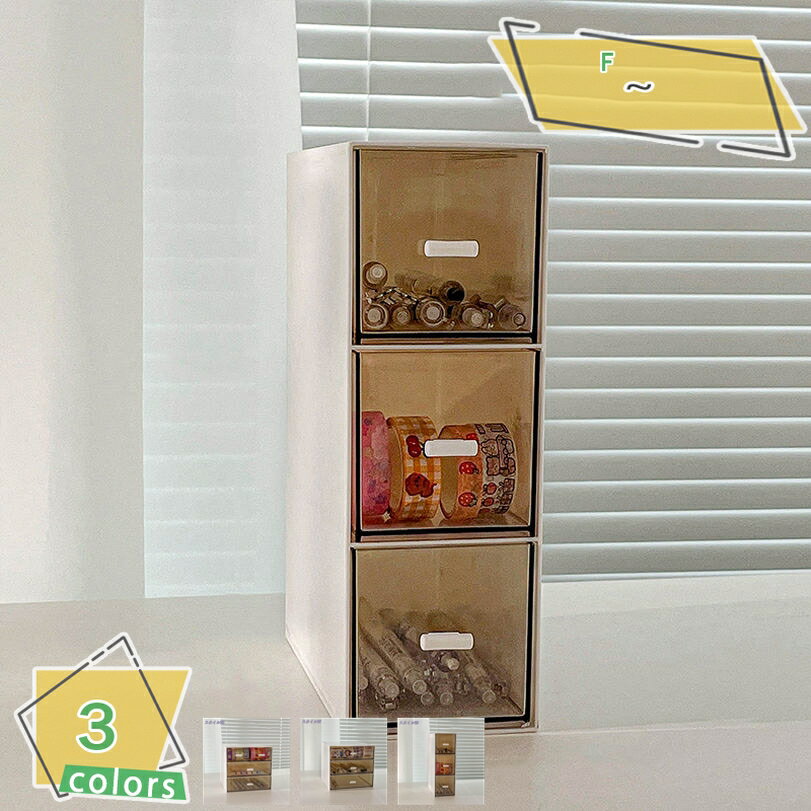 卓上引き出し 収納ボックス 透明 オフィス クローゼット A4対応 多機能 デスク収納 雑貨収納 コンパクト インテリア 事務用品 オシャレ 小物入れ 卓上整理整頓 引き出し 卓上収納ケース デスク上置棚 整理ケース 完成品 RaogtCYU