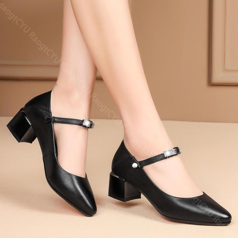 1000円OFFクーポン パンプス ローヒール おしゃれ 美脚 痛くない 疲れない 4cmヒール 就職活動 リクルート パンプス 通勤 仕事用 靴 フォーマルシューズ 走れるパンプス 歩きやすい オフィス ビジネス 婦人靴 レディース 冠婚葬祭 RaogtCYU saibashop01-10125862 サイバーショップ01 サンプル画像3
