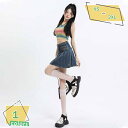 プリーツスカート デニム ハイウエスト 可愛い スカート レディース 夏 ショートスカート 原宿系 デニムスカート セクシー 春 小尻 スリム カジュアル ダメージ加工 動きやすい タイトスカート デニム ショートスカート RaogtCYU