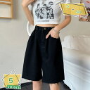 レディース パンツ 五分丈 体型カバー ショートパンツ 大人 ハーフパンツ 無地 ゆったり デニムパンツ 大きいサイズ ひざ上 短パン シンプル スポーツ ルームウェア 夏 アウトドア カジュアル デイリー 通勤 RaogtCYU