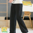 1000円OFFクーポン ワイドパンツ メンズ ズボン 夏用 涼しい ストレッチぱんつ 夏服 ずぼん 大きいサイズ ゆったり ボトムス 上品 プリーツ ストレートパンツ 涼感 ロングパンツ アウトドア カジュアル 長ズボン 春 夏 秋 春夏 夏服 大きいサイズ RaogtCYU