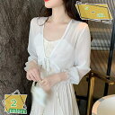 760円OFFクーポン 結婚式 シフォン カーディガン 大きいサイズ レディース パーティ ドレスに フリル付き ショート丈 体形カバー 二次会 セレモニー フ...