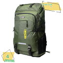 500円OFFクーポン ハイキング バックパック 80L 防水 軽量 登山リュックザック 軽量 大容量 PC収納 旅行用リュック 多機能 バッグ 遠足 通勤 男...