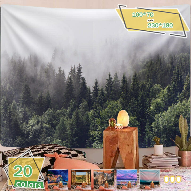 777円OFFクーポン 壁掛 タペストリー ビーチ ツリー 自然風景 バルコニー 窓をモチーフにし 部屋 ベッドルーム ビーチタペストリー 壁掛け 白い窓 海 太陽の光 ヤシの木 自然 風景 壁装飾 ボヘミアン ホームインテリア 寝室 寮 大学 RaogtCYU