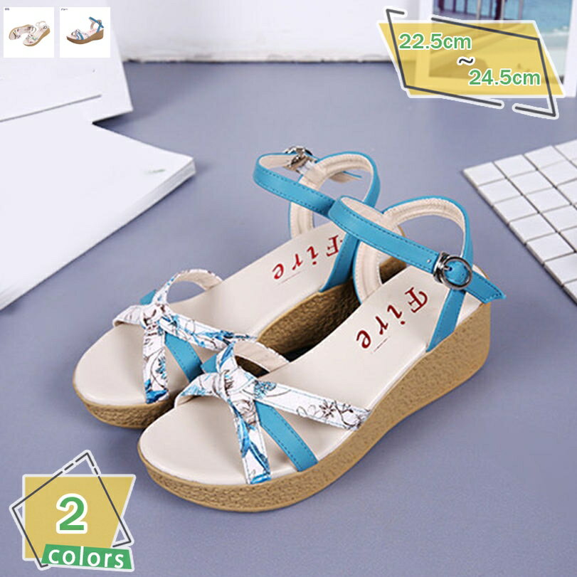 1000円OFFクーポン ローヒール ウエッジソール サンダル リラックスサンダル レディース 歩きやすい かわいい ビーチサンダル厚底 コンフォートシューズ グラディエーターサンダル バックジッパー 履きやすい カジュアル 幅広 夏 花火大会 RaogtCYU