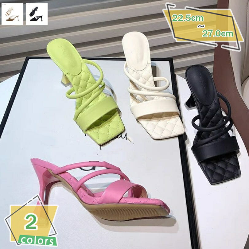 サンダル レディース ミュール ヒール 痛くない 脱げない 靴 黒色 ベージュ 美脚 疲れにくい ハイヒール 高い ヒール高め スリッポン 歩きやすい スムース 疲れない カジュアル デイリー お呼ばれ キャバ RaogtCYU