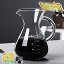 コーヒードリッパー ドリッパー ガラス コーヒーサーバーセット コーヒー ドリップ器具 ハンドドリップ 耐熱ガラス おしゃれ かわいい 珈琲ドリッパー 蓋なし ...