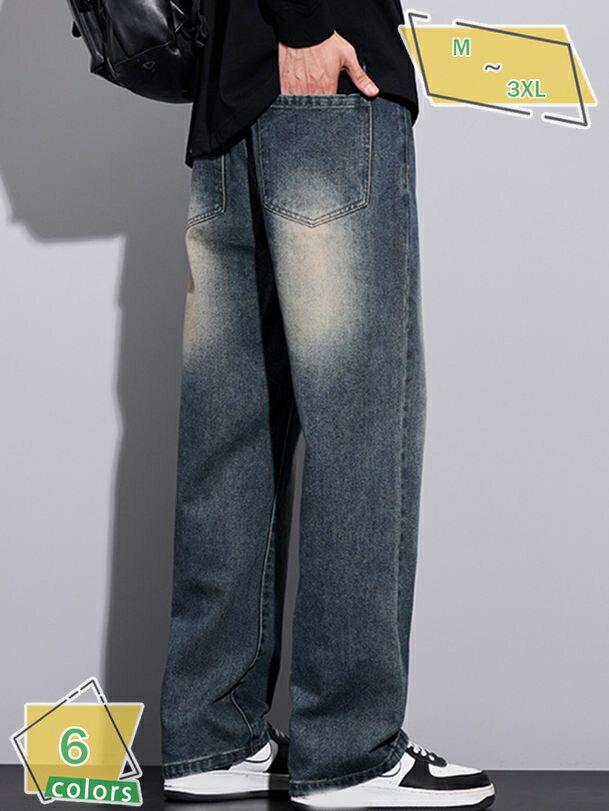 777円OFFクーポン デニムパンツ メンズ ジーンズ ジーパン ストレート デニム 秋冬 ボトムス ズボン おしゃれ ストレッチジーンズ カジュアル かっこいい 長ズボン 春 秋 冬 RaogtCYU
