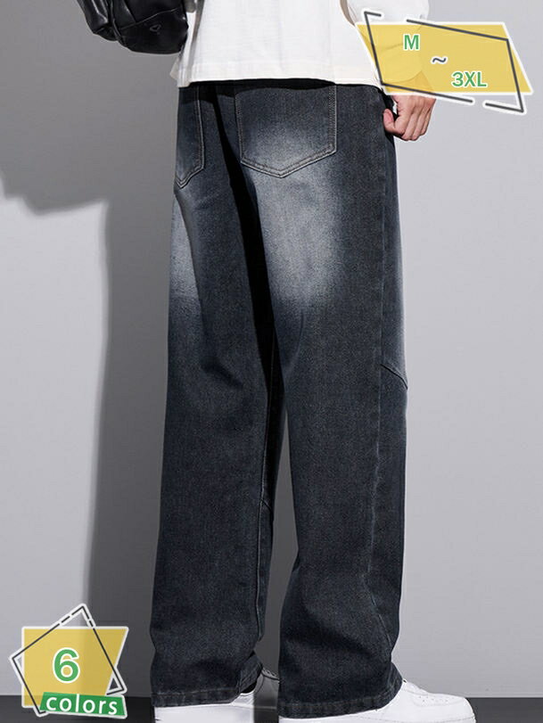 777円OFFクーポン デニムパンツ メンズ ウォッシュ加工 ジーンズ ジーパン デニム 秋冬 ボトムス ズボン おしゃれ ジーンズ カジュアル かっこいい 長ズボン 春 秋 冬 RaogtCYU
