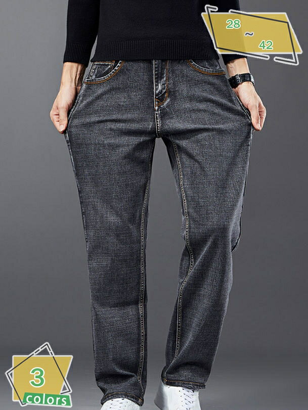 777円OFFクーポン メンズ ベーシック ストレッチ デニム パンツ テーパード ジーンズ ジーパン メンズジーンズ 細身 スリム ストレートパンツ RaogtCYU
