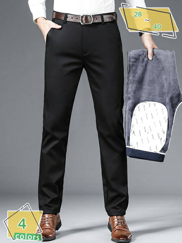 1000円OFFクーポン 裏起毛 チノパン メンズ ストレッチ あったか パンツ スリム ボタン ファスナー付き 暖パン 冬用 カジュアル ビジネス RaogtCYU