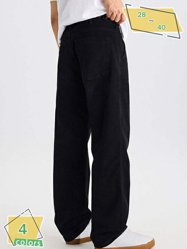 500円OFFクーポン ジーンズ メンズ 裏フリース デニムパンツ ストレート ズボン ストレッチ リラックスパンツ カジュアル シンプル オシャレ 暖かパン Gパン メンズファッション RaogtCYU