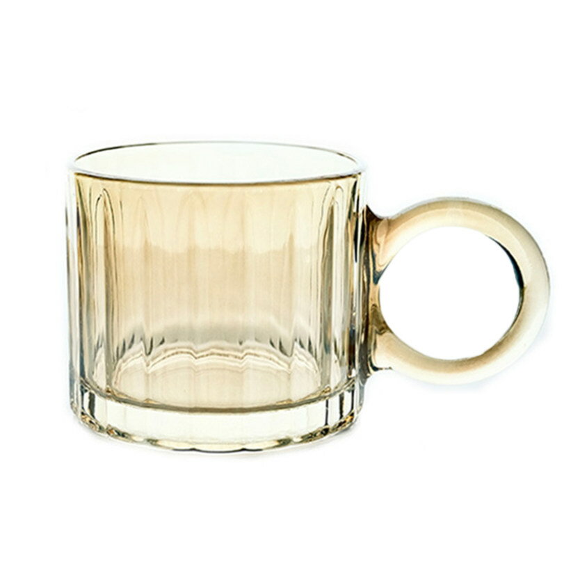 300円OFFクーポン コーヒーカップ グラス ビール 温冷飲料 耐熱ガラス ティーカップ 透明 優雅 マグカップ タンブラーグラス おしゃれ 多用途 実用性 ...