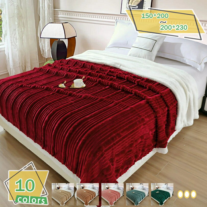 500円OFFクーポン 毛布 冬用 ダブル 無地 ブランケット 大判 ひざ掛け 通気透湿 冬用ひざ掛け 軽量 防寒 柔らかい肌触り ふわもこ 暖かい 丸洗いok 膝掛け 軽い かわいい 可愛い 昼休み ふわふわ手触り 保温性 ふわとろ 携帯便利 RaogtCYU