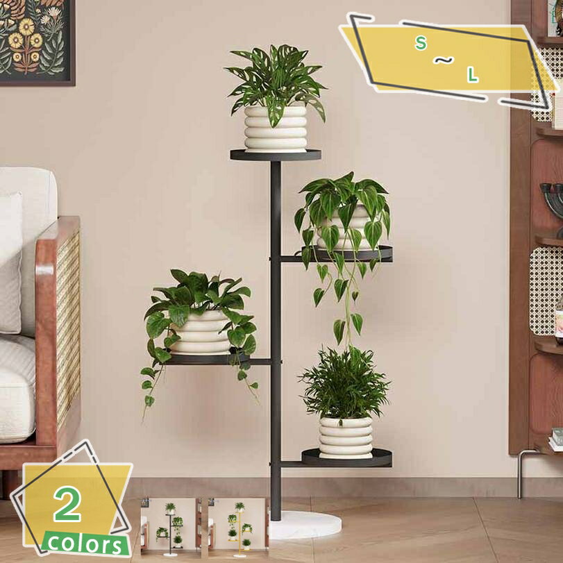 777円OFFクーポン プランタースタンド 屋外 アイアン フラワースタンド 室内 おしゃれ 花台 鉢スタンド..