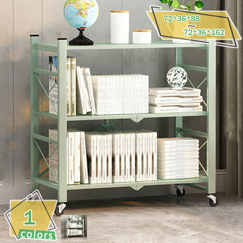 メイン素材：メタル「大容量でしっかり収納 」多段のデザインで、収納スペースがたっぷり確保されています。様々なアイテムを整理しやすく、部屋の中をきれいに保つことができます。サイズ：5層＝72＊36＊162cm、4層＝72＊36＊125cm、3...