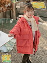 子供 ダウンコート キッズ 男の子 ベンチコート ジュニア 中綿コート ロング 女の子 ジャンパー ジャケット 防寒 アウター 幼稚園 保育園 デイリー 旅行 ...