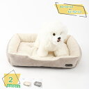 300円OFFクーポン ペットベッド 犬 ベッド 猫 ベッド ふわふわ 暖かい 通年 洗える ペットソファ ペット用ベッド 子犬 中小型犬 老犬 介護 クッショ...