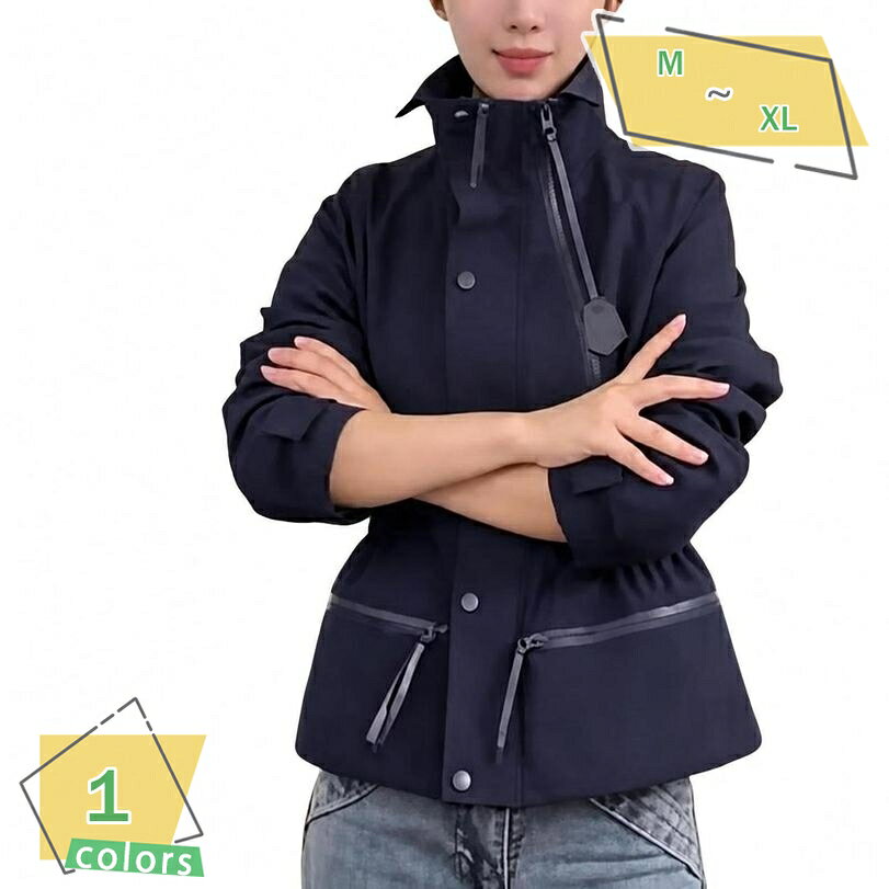 500円OFFクーポン レディース アウター 体型カバー 着痩せ ジャケット ブルゾン マ...