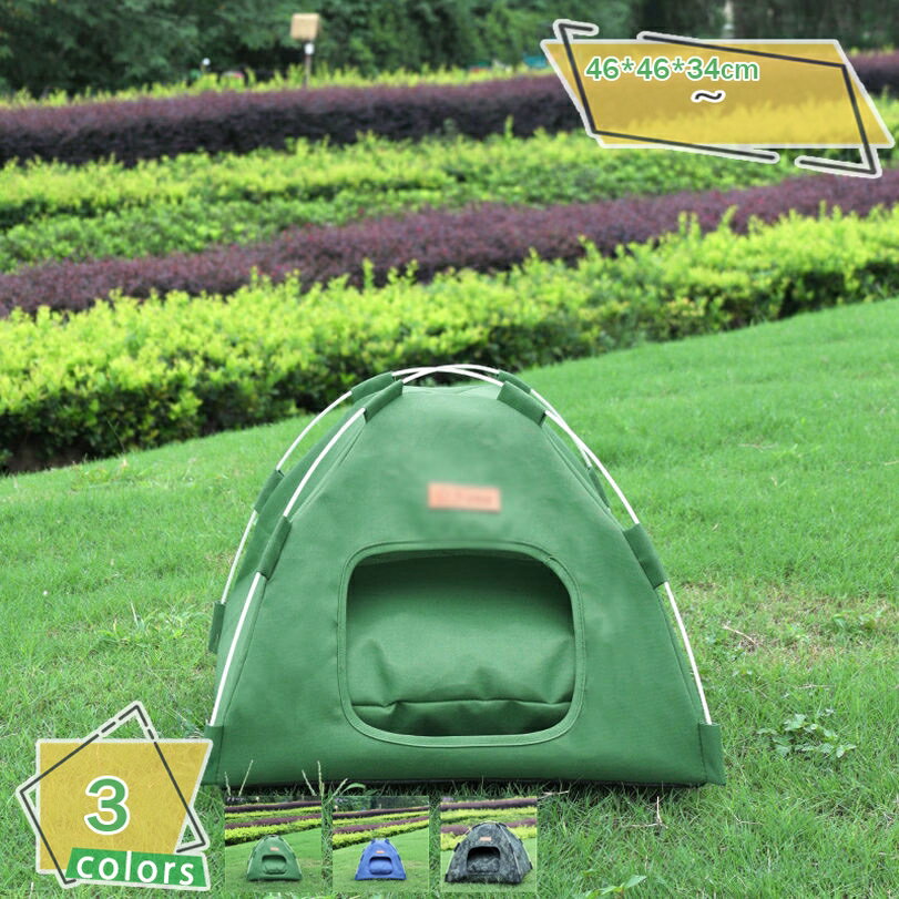 ペットテント 室内 屋外 犬 テント ベッド 猫 テント 組み立て簡単 ペットベッド 猫 犬 ベッド 小型犬 保温防寒 可愛い シンプル キャットハウス ペットハウス クッション付き 犬用ベッド 猫用ベッド 四季通用 小動物用 RaogtCYU