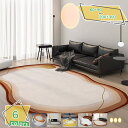 ラグマット 厚手ラグ カーペット 160*230CM 楕円 洗える 和風 ウォッシャブル モダン 防音 寝室 リビング ヴィンテージ 滑り止め じゅうたん祝いプ...