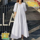 760円OFFクーポン ワンピース レディース ロングワンピース スリットワンピース マキシワンピ 半袖 きれいめ レディース 大きいサイズ 体型カバー 春 夏...