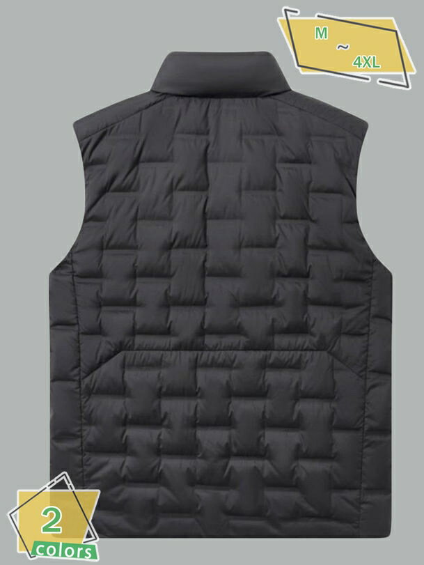 500円OFFクーポン ダウンベスト メンズ レディース スタンドカラー 軽量 インナーダウン 暖かい 温かい 秋 冬 防寒着 部屋着 プレゼント ギフト RaogtCYU
