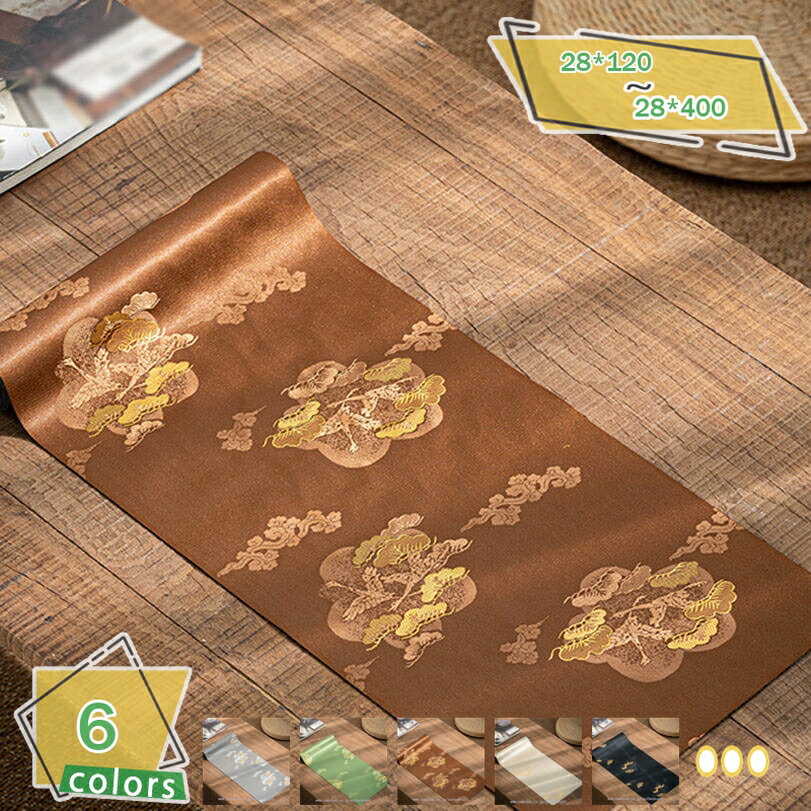 テーブルランナー ホーム飾り ロング 食卓ランナー 食卓カバー 食卓飾り 断熱 滑り止め 自宅 お店用 パーティー インテリア おしゃれ 新年 テーブルセンター テーブルクロス テーブルカバー お食事マット RaogtCYU