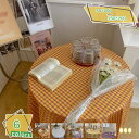 300円OFFクーポン 円形 テーブルクロス テーブルカバー 布 お手入れ簡単 洗える 北欧風 ins風 食卓カバー 丸い 厚手 耐熱 防汚 テーブルマット デ...