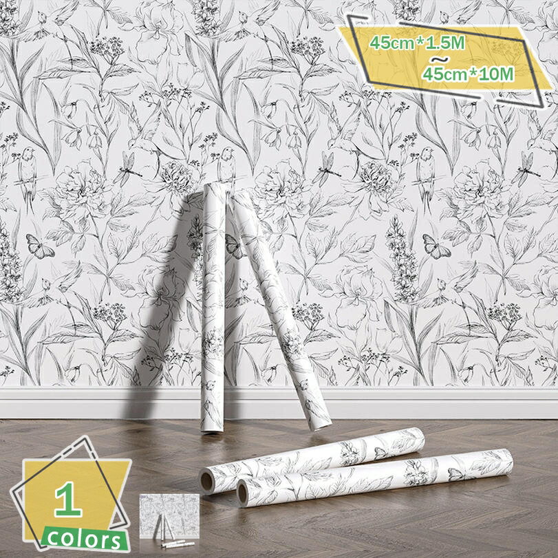 500円OFFクーポン リメイクシート はがせる 壁紙シール おしゃれ 北欧風 葉柄 壁紙 シール 防水 防汚 防カビ キッチン リビング 寝室 浴室 リフォームシート 家具 テーブル キャビネット 賃貸OK インテリア 模様替え カッティングシート RaogtCYU